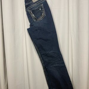 Silver Jeans Dark Blue Boot Cut Women's Jeans
